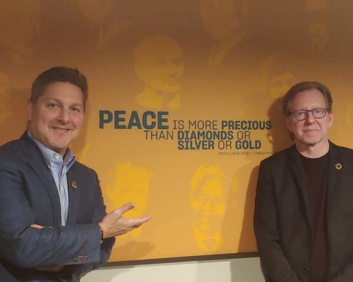 Nobel Peace Prize 2019 – Jim Van Eerden, Jacob Trollbäck